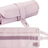 BBACK Suni Deri Rulo Kalemlik 36 Bölmeli Soft Pembe, Bback