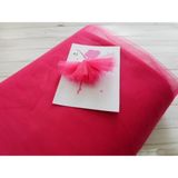 Bbays New Trend 1.sınıf Hayal Tül,tül Kumaş,abiye Kumaş,gelinlik Vualet Kumaşı,tütü Tülü,soft Tül Kumaş - Fuşya