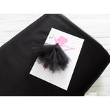 Bbays New Trend 1.sınıf Hayal Tül,tül Kumaş,abiye Kumaş,gelinlik Vualet Kumaşı,tütü Tülü,soft Tül Kumaş - Siyah