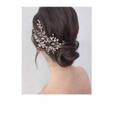 bbays new trend ÇATALLI YAN ,gelin tacı,gelin saç aksesuarı,gelin saç tokası,kristal taç İnci,düğün saç aksesuar