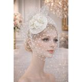 bbays new trend Fransız Model Vualet Nikah Gelin Şapkası Kep,Nikah Şapkası Vualet Gelin Kep Şık Nikah kep