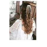 bbays new trend TARAKLI SAÇAK İNCİ GELİN TACI YOĞUN İNCİ GELİN SAÇ TOKASI GELİN SAÇ AKSESUARI