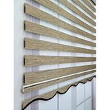 BBB Bambu Stor Zebra Perde 2 renk seçeneği 210x260 Kahve