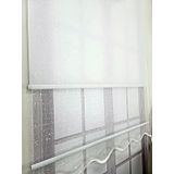 BBB Çift Mekanizmalı Tül Stor Perde Ekru TS1930 200x200