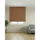 Bbb Kalın Kumaşlı Mat Stor Perde Kahverengi MS1413 - 230 x 200 cm