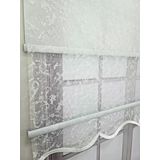 Bbb MT3048 Çift Mekanizmalı Bulut Desenli 110x260 cm Tül Stor Perde