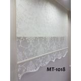Bbb MT3048 Çift Mekanizmalı Bulut Desenli 130x260 cm Tül Stor Perde