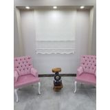 Bbb MT3048 Çift Mekanizmalı Bulut Desenli 140x200 cm Tül Stor Perde
