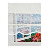 Bbb MT3048 Çift Mekanizmalı Bulut Desenli 160x260 cm Tül Stor Perde