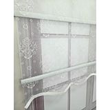 Bbb MT3048 Çift Mekanizmalı Bulut Desenli 190x260 cm Tül Stor Perde