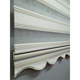 BBB MZ281 Pliseli Simli Renk Geçişli Modern Zebra 120x200 cm Stor Perde