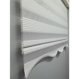 BBB MZ320 Dar Pliseli Zebra Beyaz 130x200 cm Stor Perde