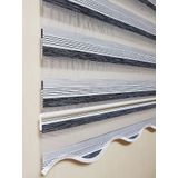 BBB MZ320 Dar Pliseli Zebra Beyaz 150x200 cm Stor Perde