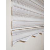 BBB MZ320 Dar Pliseli Zebra Beyaz 180x200 cm Stor Perde