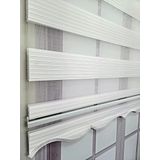 BBB MZ480-8605480589186 Pliseli Beyaz Zebra 140x200 cm Stor Perde