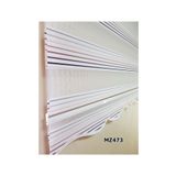 BBB MZ480-8605480592794 Pliseli Beyaz Zebra 120x260 cm Stor Perde