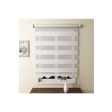 BBB MZ481-8605480598698 Pliseli Ekru 170x200 cm Stor Zebra Perde