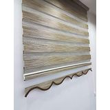 BBB MZ494-9 Bambu Kahverengi 190x200cm Stor Zebra Perde