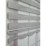 BBB MZ495 Bambu Gri Krem 180x260 cm Stor Perde