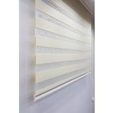 BBB MZ509 Krem 190x200 Stor Zebra Perde
