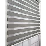 BBB MZ510 Brillant Gri Krem 90x260 cm Stor Perde