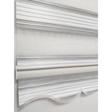 BBB MZ725 Simli Renk Geçişli Gri 130x200 Stor Zebra Perde