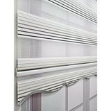 BBB MZ725 Simli Renk Geçişli Gri 190x200 Stor Zebra Perde