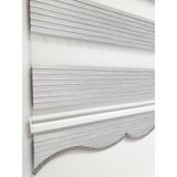 BBB MZ725 Simli Renk Geçişli Gri 190x260 Stor Zebra Perde