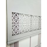 BBB Stor Perde Desenli Lazer Kesim Kalın Kumaşlı Ml104 230X200 Gri