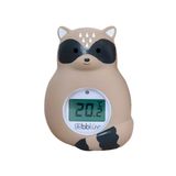 bblüv Raku Dijital Bebek Banyo Termometresi – 3’ü 1 Arada, Su ve Oda Termometresi (°C/°F)