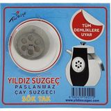 Bbs Home 10 Adet Paslanmaz Çay Süzgeci – Tüm Demliklere Uyumlu Sök Tak Demlik Süzgeci | Paslanmaz Çelik Çay Filtresi - 0 - 19 L