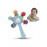 BBSKY Bebek Diş Kaşıyıcı Oyuncak , Montessori Duyusal Oyuncak, Silikon Dişlik, BPA İçermez