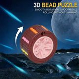 Bbsky Stres Çarkı , Zeka Küpü , Labirent Puzzle , Eğitici Parmak Oyuncağı - Kırmızı - +3