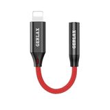 bbtech 3,5 Mm Aux Lightning Kulaklık Aux Audio Adaptör Fişi Aparat Hasır Iphone Ses Dönüştürücü Aparat;Yeşil