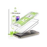 bbtech Apple iPhone 15 Plus Uyumlu Kolay Kurulum Ve Hizalama Aparatlı 5D Kırılmaz Full HD Ekran Koruyucu;Şeffaf