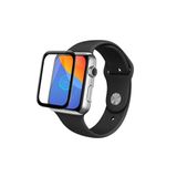 bbtech Apple Watch 2 3 4 5 6 Se 42 MM Uyumlu Tam Kaplayan Esnek Nano Ekran Koruyucu;Şeffaf