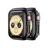 bbtech Apple Watch 3/2/1 Nesil Uyumlu 42mm Akıllı Saat Parlak Şık Shine Kasa Ekran Koruyucu;Siyah