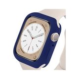 bbtech Apple Watch 3/2/1 Seri Uyumlu 38mm İnce Yumuşak Silikon Çerçeve ve Alt Kasa Koruyucu Kılıf;Mavi
