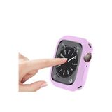 bbtech Apple Watch 3/2/1 Seri Uyumlu 42mm Ince Yumuşak Silikon Çerçeve Ve Alt Kasa Koruyucu Kılıf;Lila