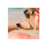bbtech Apple Watch 3/2/1 Seri Uyumlu 42mm Ince Yumuşak Silikon Çerçeve Ve Alt Kasa Koruyucu Kılıf;Pudra
