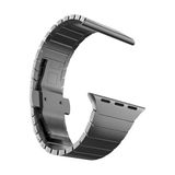 bbtech Apple Watch 42-44-45-46-49mm Stainless Steel Balık Sırtı Metal Kordon Ultra/10/9/8/7/SE/6/5/4/3 Uyum;Füme