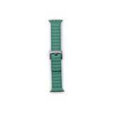 bbtech Apple Watch 42/44/45/46/49MM Series Ultra/10/9/8/7/SE//6/5/4/3/2/1 Uyumlu Mıknatıslı Silikon Kordon;Haki