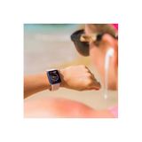 bbtech Apple Watch SE/6/5/4 Seri Uyumlu 44mm İnce Yumuşak Silikon Çerçeve ve Alt Kasa Koruyucu Kılıf;Mavi