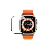 bbtech Apple Watch Ultra ve Ultra 2 ile Uyumlu Tam Kaplayan Esnek Nano Ekran Koruyucu;Şeffaf