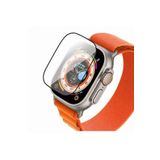 bbtech Apple Watch Ultra/Ultra 2 İle Tam Uyumlu 49mm Temperli Cam Ekran Koruyucu;Şeffaf