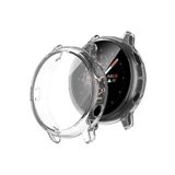 bbtech Galaxy Watch 5-4 Uyumlu 44mm 360 Koruma Şeffaf Silikon Kasa ve Ekran Koruyucu;Şeffaf