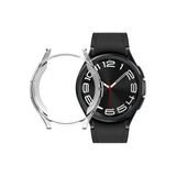 bbtech Galaxy Watch Seri 5/4 Uyumlu 40mm Şeffaf 360 Silikon Birebir Tam Uyum Ekran Kasa Koruyucu;Beyaz