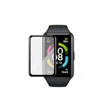 bbtech Huawei Band 6 ile Uyumlu Esnek Polymer Nano Kırılmaz Ekran Koruyucu;Şeffaf
