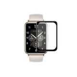 bbtech Huawei Watch Fit 2 ile Esnek Polymer Nano Kırılmaz Ekran Koruyucu;Şeffaf