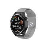 bbtech Huawei Watch GT 42mm/46mm, GT2 46mm, GT 2e, GT3 Pro 46mm, 4, 4 Pro, GT4 46mm, Ultimate Klasik Kordon;Gri